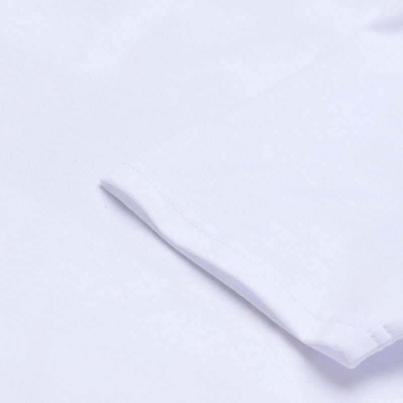 T-shirt à manches courtes pour enfant, blanc surchargé