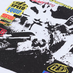 T-shirt à manches courtes pour enfant, blanc surchargé