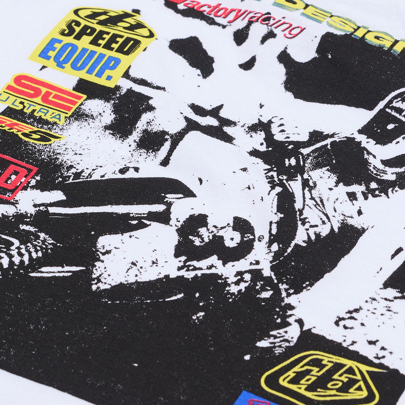 T-shirt à manches courtes pour enfant, blanc surchargé