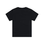 T-shirt à manches courtes pour enfant, noir signature