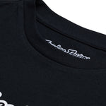 T-shirt à manches courtes pour enfant, noir signature