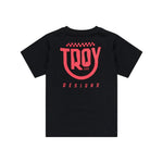 Youth Short Sleeve Tee Smiley Black