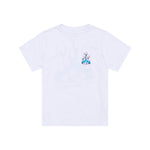 T-shirt à manches courtes pour enfant, blanc brûlé