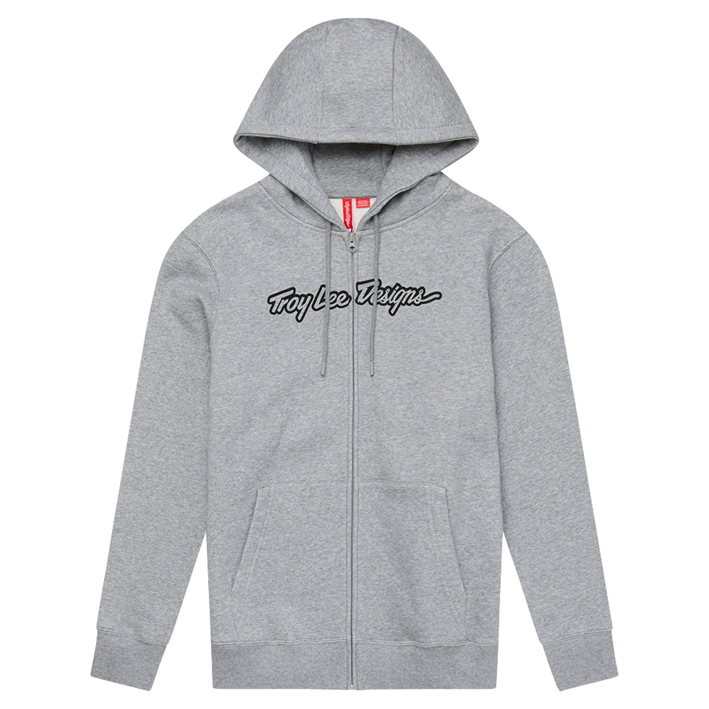 Zip Up Hoodie Signature Gray Heather