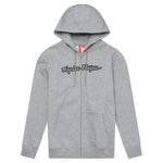 Zip Up Hoodie Signature Gray Heather