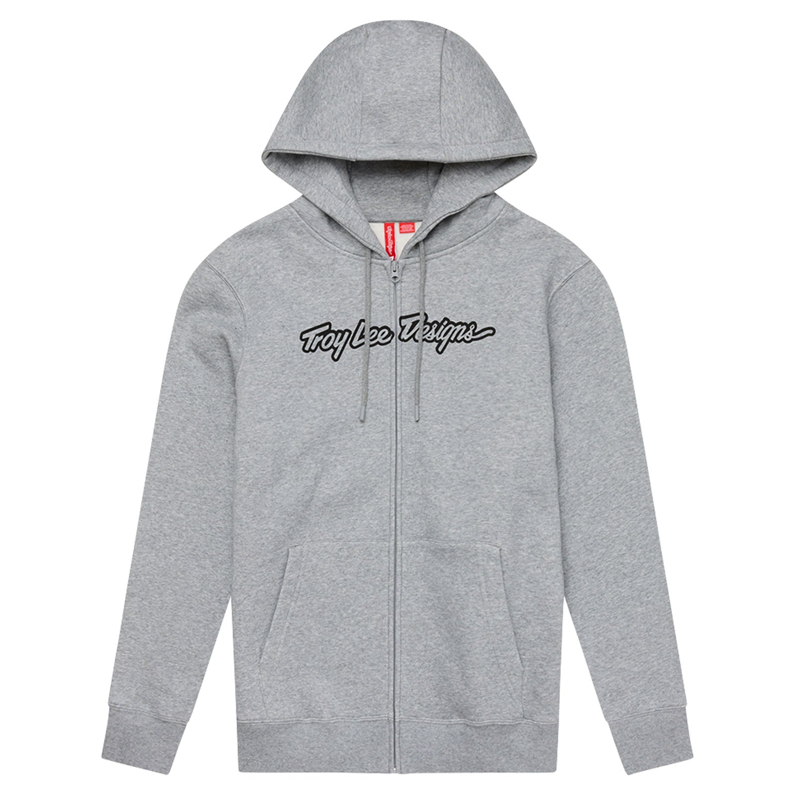 Zip Up Hoodie Signature Gray Heather