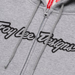 Zip Up Hoodie Signature Gray Heather