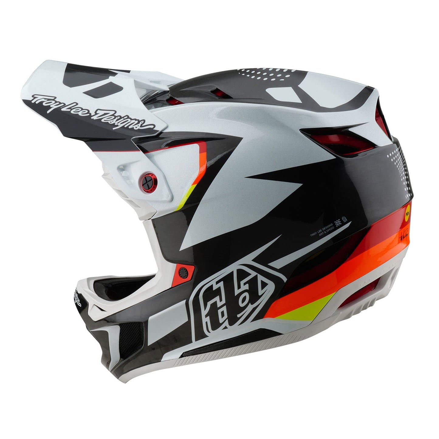 D4 Carbon Helmet Optic Black