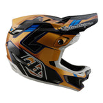 Casque composite D4 Noir royal / Or