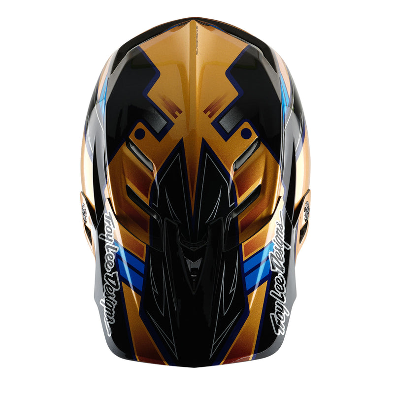 Casque composite D4 Noir royal / Or
