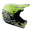 D4 Polyacrylite Helmet Fifty-50 Navy / Glo Yellow