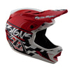 D4 Polyacrylite Helmet Fifty-50 White / Red