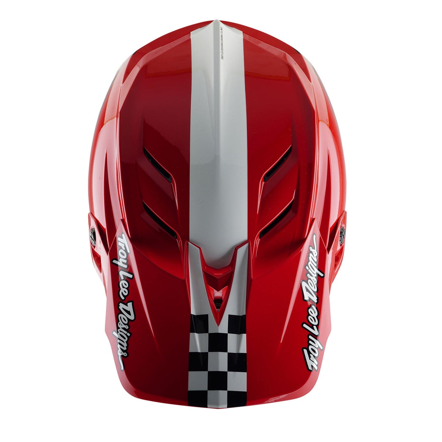 D4 Polyacrylite Helmet Fifty-50 White / Red