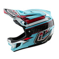 Casque D4 en polyacrylite bleu linéaire