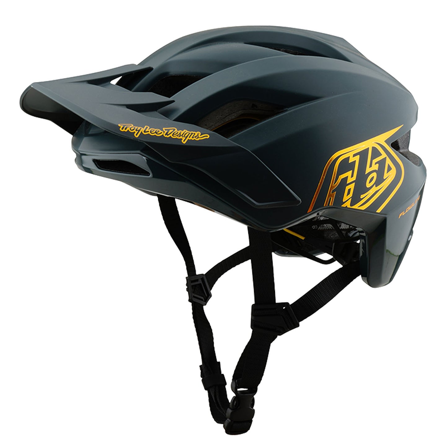 Youth Flowline Helmet Point Gray / Gold