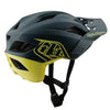 Flowline SE Helmet Badge Gray / Glo Yellow