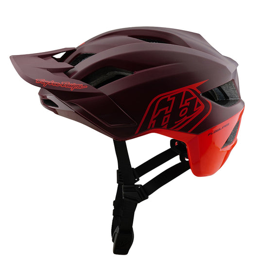 Flowline SE Helmet Badge Maroon