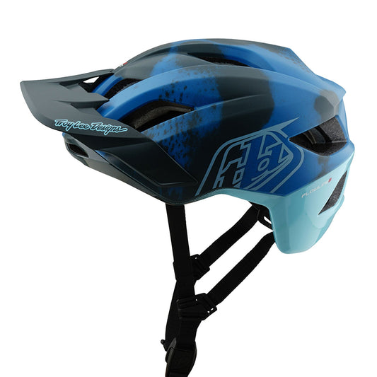 Flowline SE Helmet Badge Camo Blue