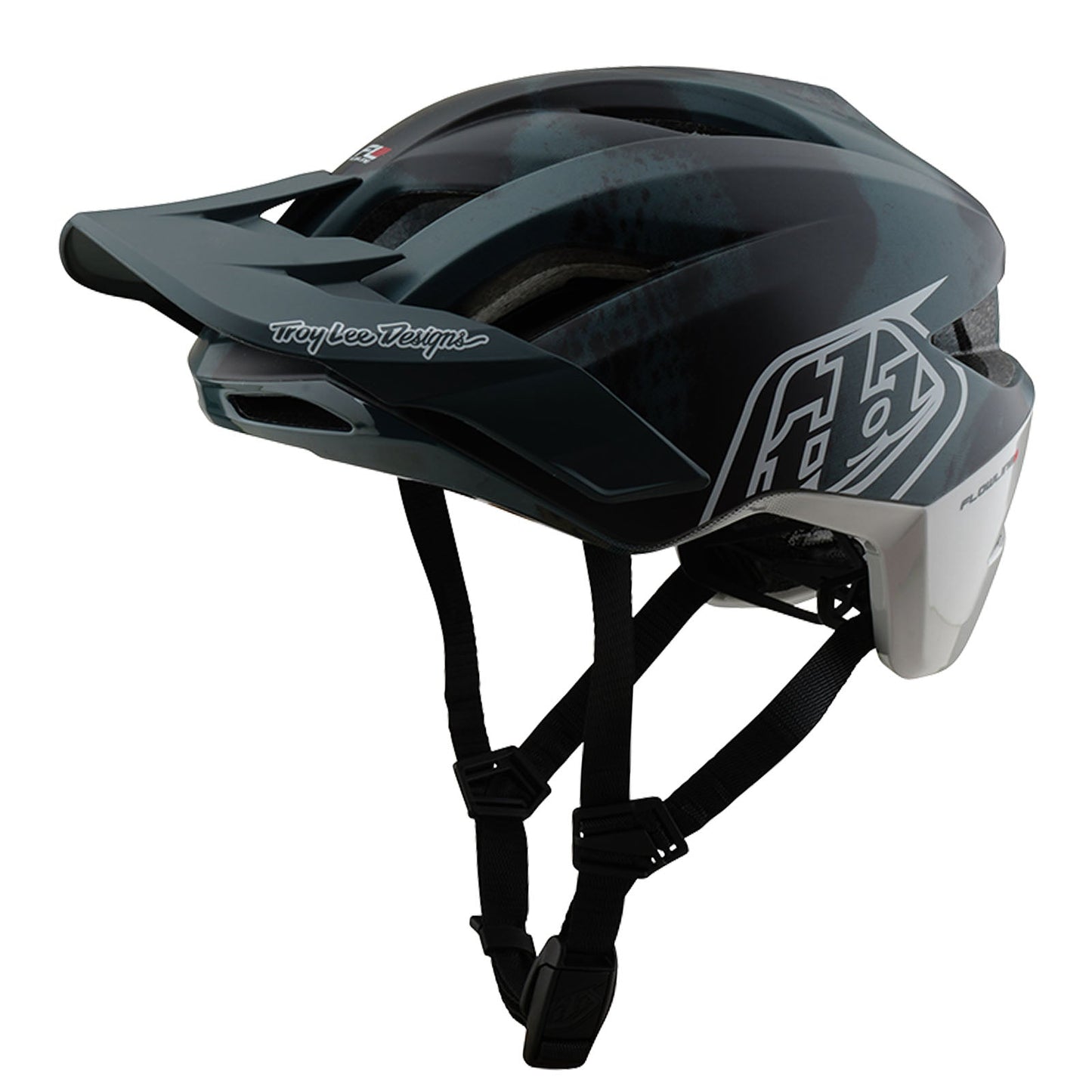 Flowline SE Helmet Badge Camo Gray