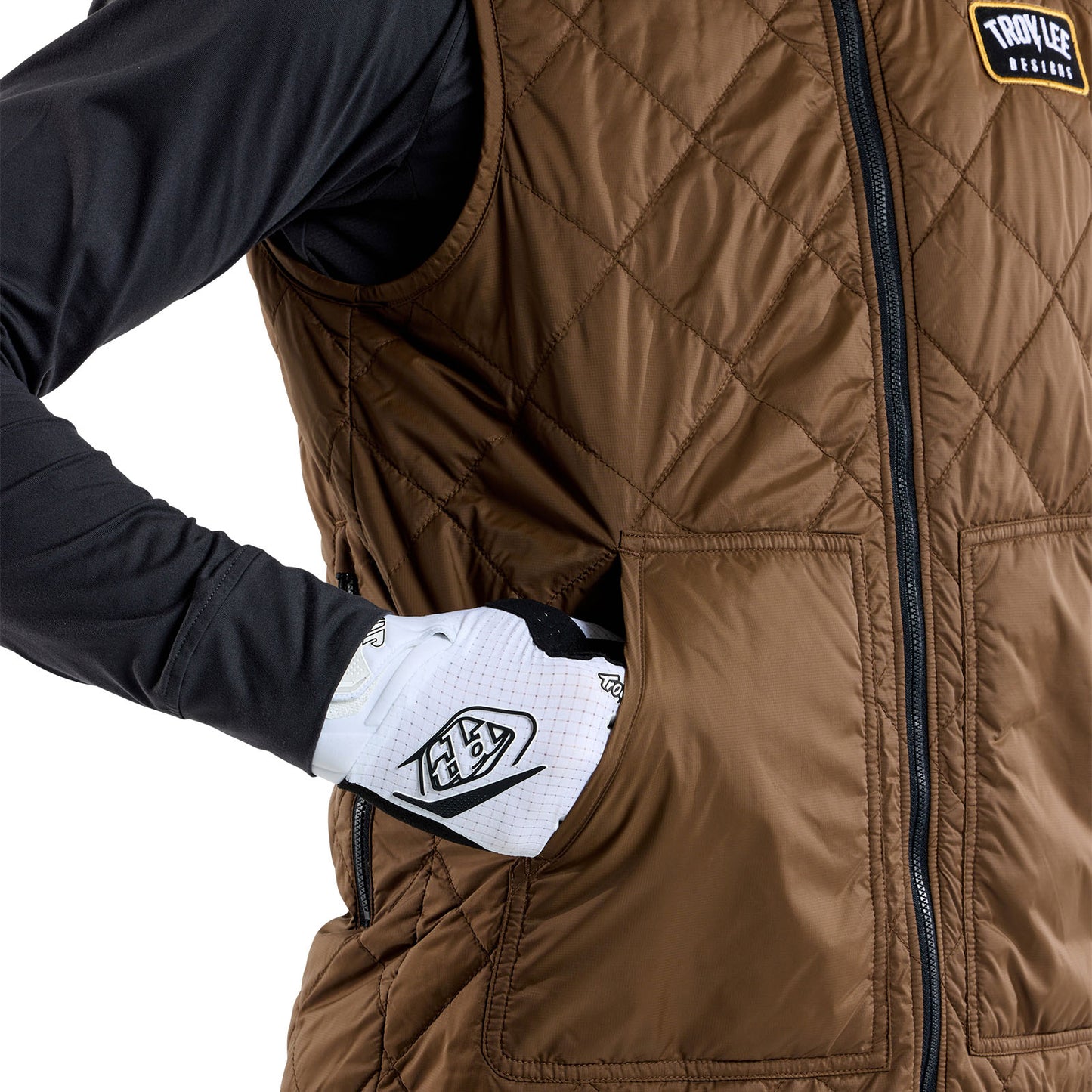 Ruckus Ride Vest Mono Chocolate