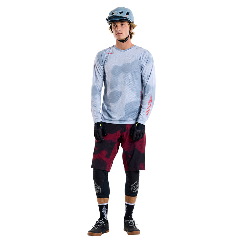 Short Skyline Air avec doublure évasée, couleur bordeaux