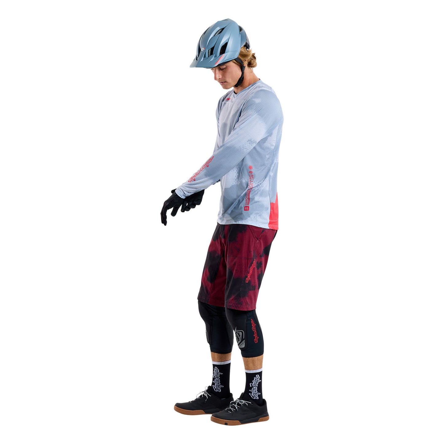 Short Skyline Air avec doublure évasée, couleur bordeaux