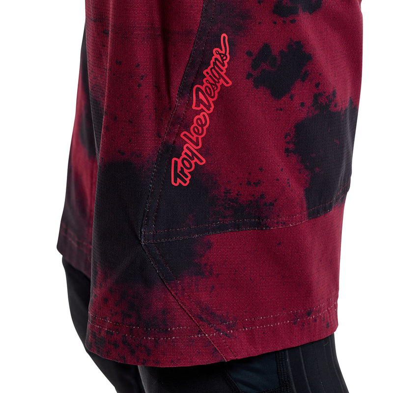 Short Skyline Air avec doublure évasée, couleur bordeaux