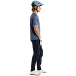 Maillot à manches courtes Skyline Mono Steel Blue