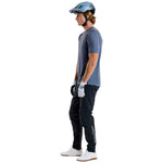 Maillot à manches courtes Skyline Mono Steel Blue