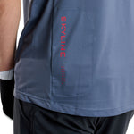 Maillot à manches courtes Skyline Mono Steel Blue