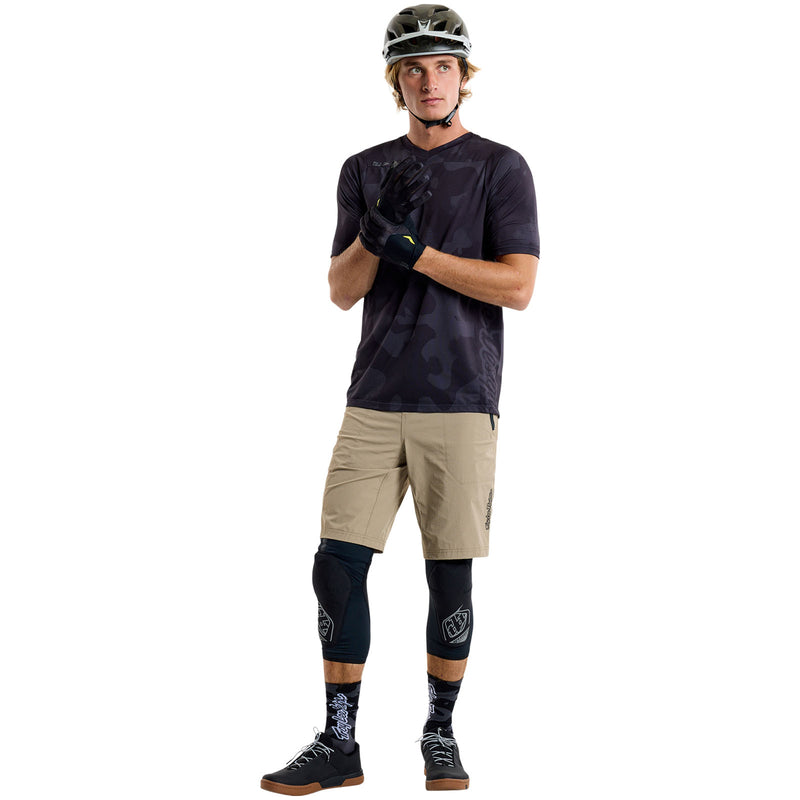 Maillot à manches courtes Skyline Scrubland Noir