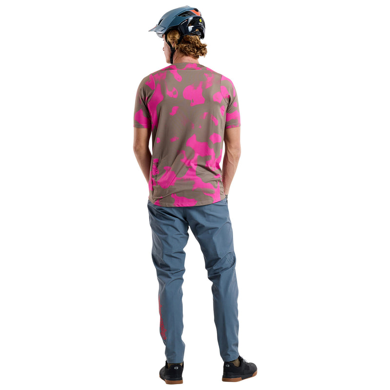 Maillot à manches courtes Skyline Scrubland Olive