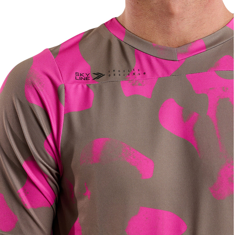 Maillot à manches courtes Skyline Scrubland Olive