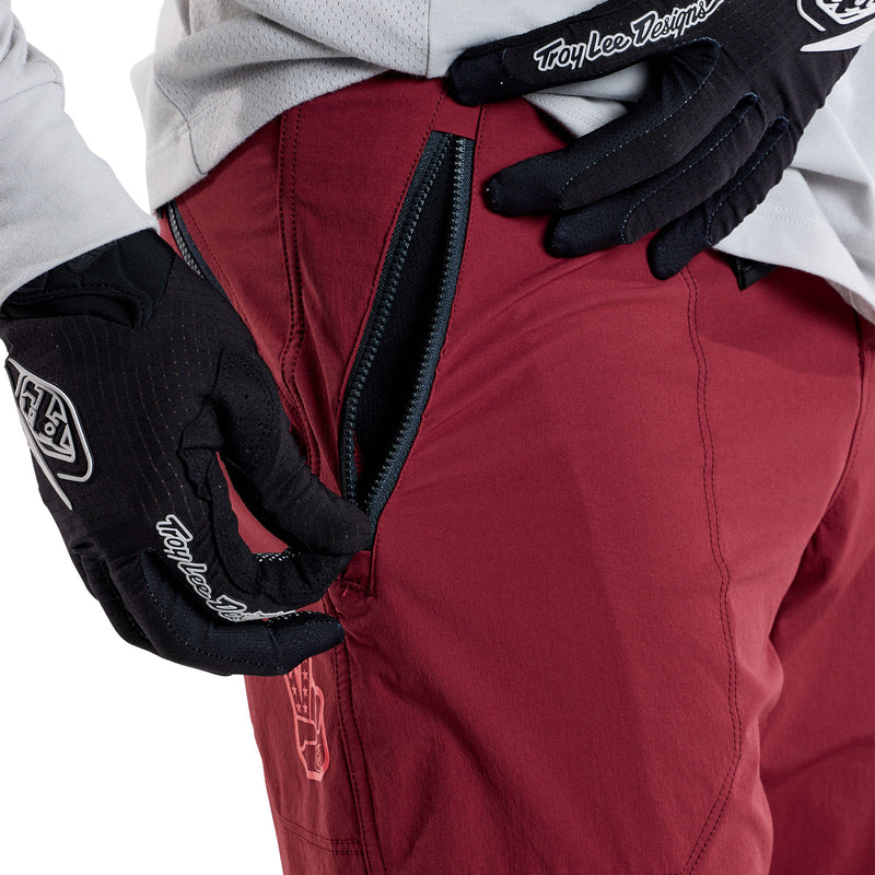 Skyline Trail Short W/Liner Mono Oxblood