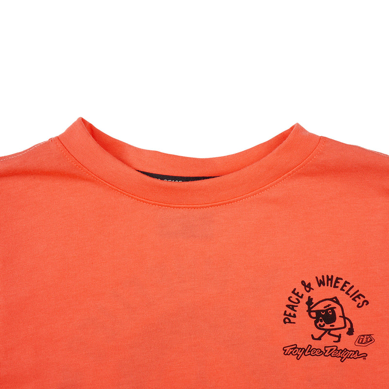 Youth Skyline Ride Long Sleeve Tee P&W Melon