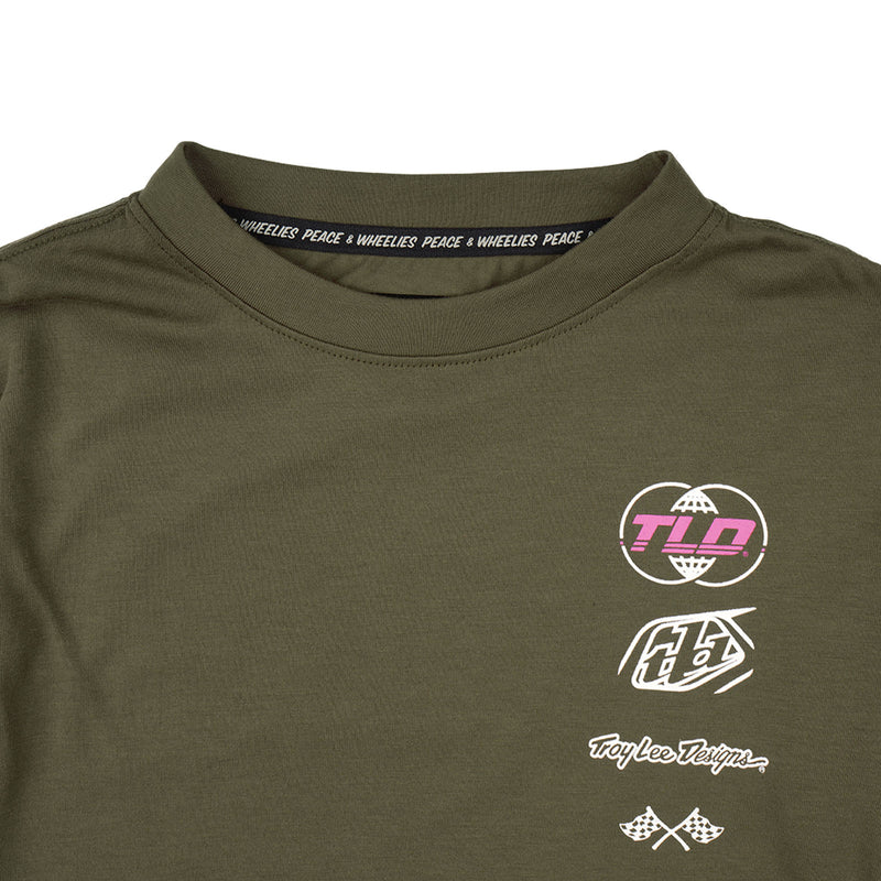 T-shirt à manches longues pour jeunes Skyline Ride Worldwide Caper