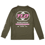T-shirt à manches longues pour jeunes Skyline Ride Worldwide Caper