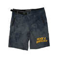 Short de trail Skyline pour jeunes, couleur délavée, nuage sombre