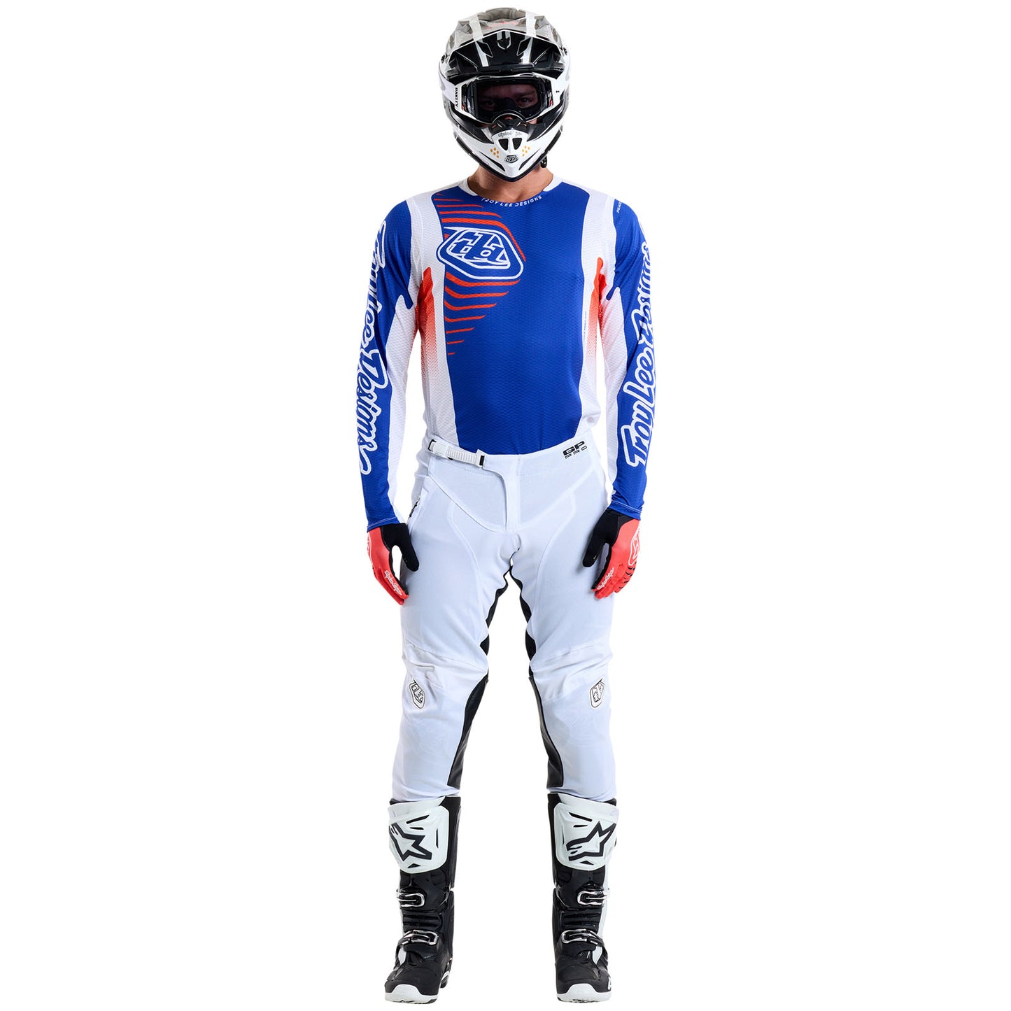 Maillot GP Pro Air Ripple Bleu/Orange