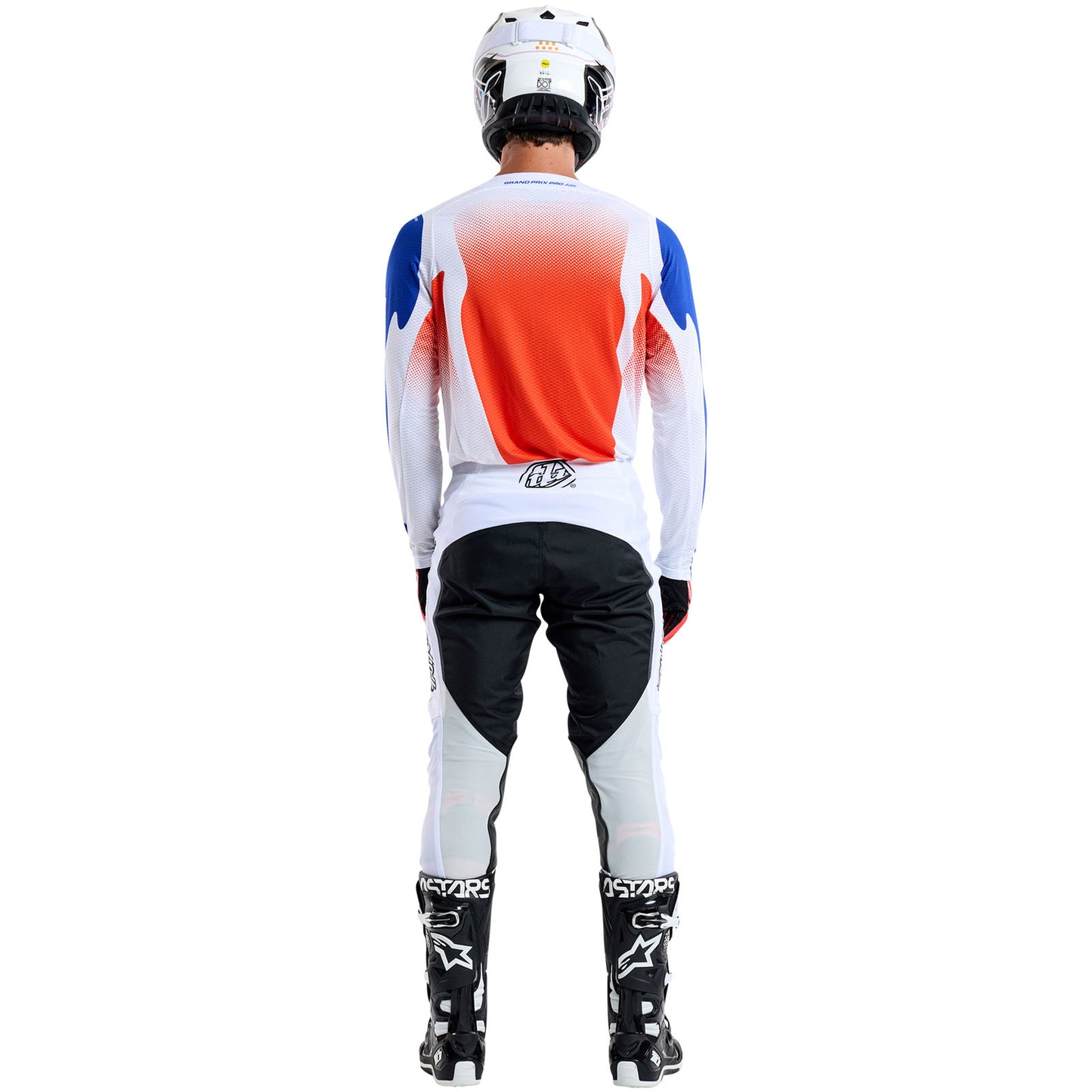 Maillot GP Pro Air Ripple Bleu/Orange
