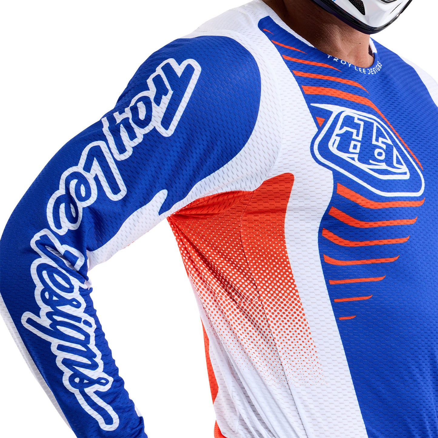 Maillot GP Pro Air Ripple Bleu/Orange