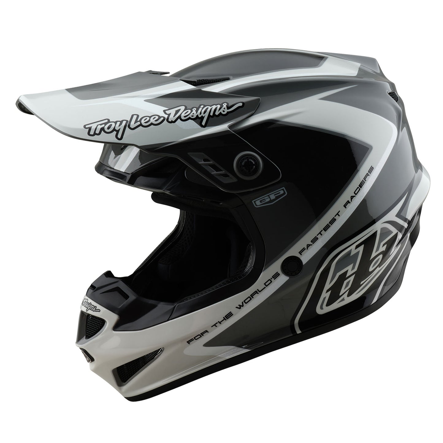 Casque GP Gris à obturateur