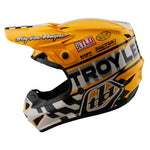 Casque Youth GP Pro Fifty-50 Blanc / Or