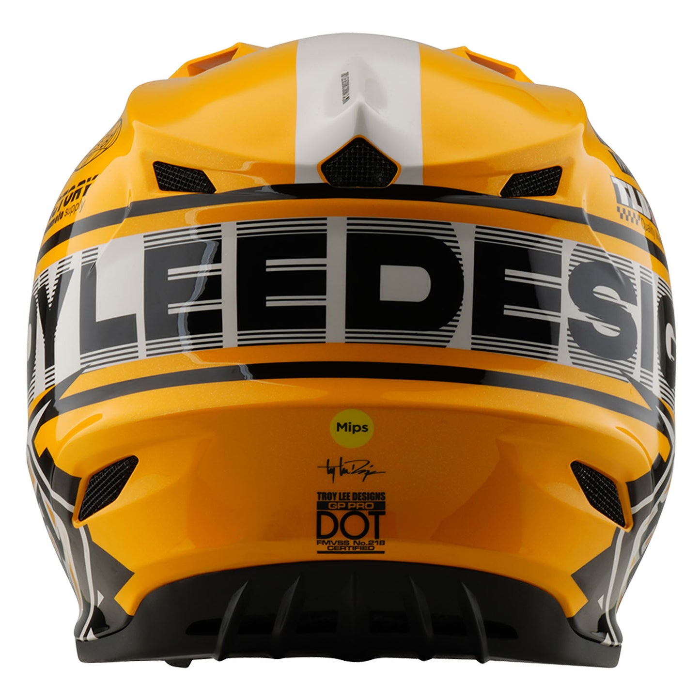 Casque Youth GP Pro Fifty-50 Blanc / Or