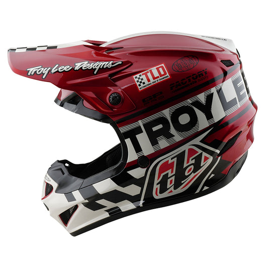 GP Pro Helmet Fifty-50 White / Red