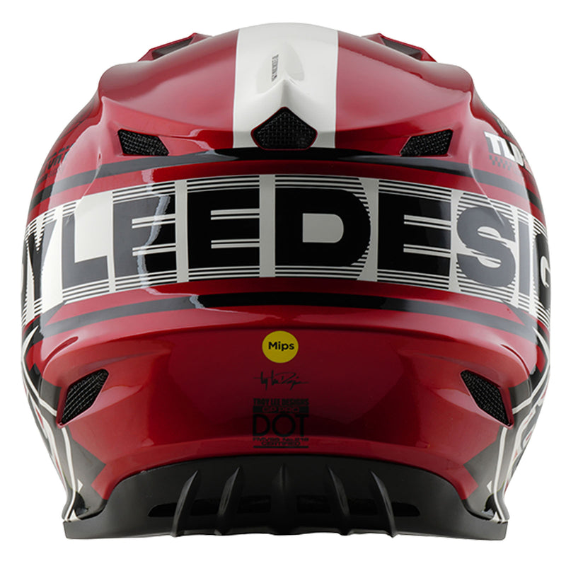 Casque Youth GP Pro Fifty-50 Blanc / Rouge