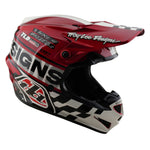 Casque Youth GP Pro Fifty-50 Blanc / Rouge