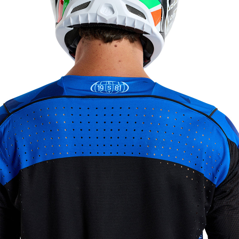 SE Pro Jersey Blotted Bright Blue