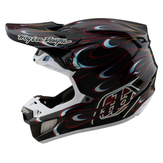 SE5 Carbon Helmet Torched Black / Red