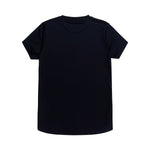 Maillot Lilium à manches courtes pour femme, noir uni